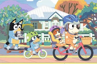 Puzzle 60 elementów. Wesoła Bluey