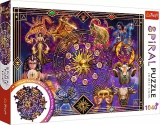 Puzzle spiralne 1040 elementów. Znaki zodiaku