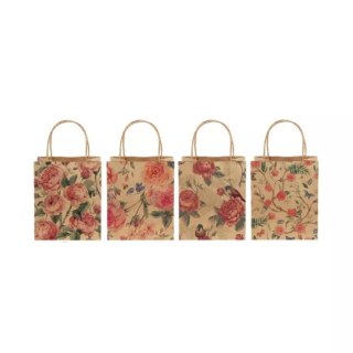 Torba prezentowa 21x25,5x10 papier brown craft