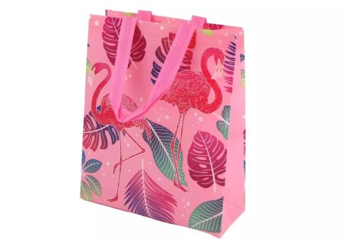Torba prezentowa Flamingi różowa 30,5x24,5x10cm Torba prezentowa Flamingi różowa 30,5x24,5x10cm