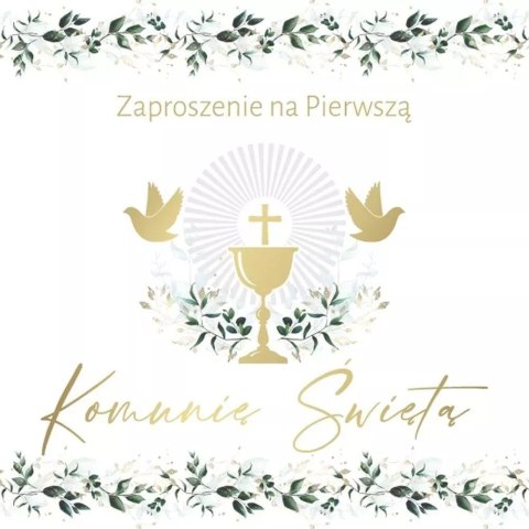 Zaproszenie Komunia (10szt) Zaproszenie Komunia (10szt)