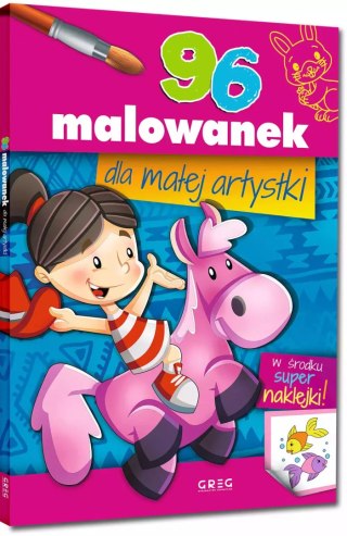 96 malowanek dla małej artystki
