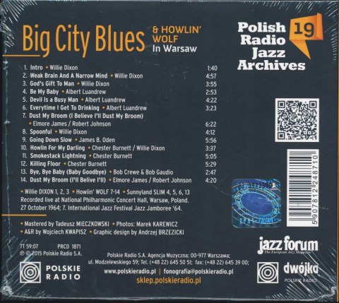 Big City Blues & Howlin` Wolf in Warsaw (Digipack) Big City Blues & Howlin` Wolf in Warsaw (Digipack)