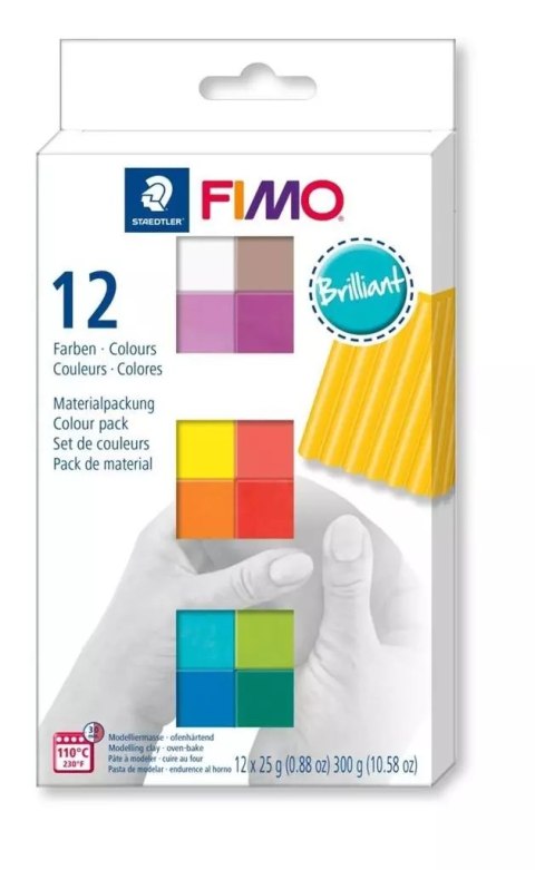 Fimo Soft 12x25g kolory Basic Fimo Soft 12x25g kolory Basic
