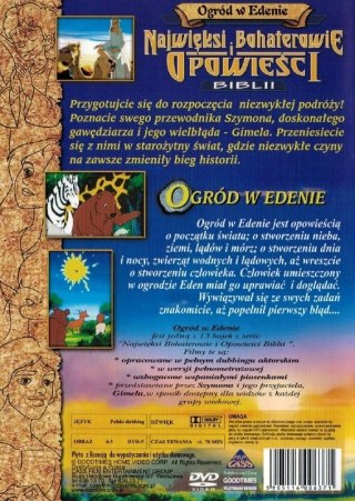 Najwięksi bohaterowie i opowieści Biblii. Ogród w Edenie, DVD