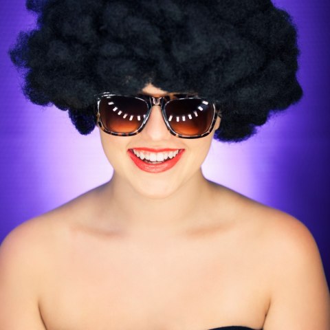 PERUKA WŁOSY CZARNE AFRO KARNAWAŁ PARTY FOTOBUDKA PANIEŃSKI URODZINY PERUKA WŁOSY CZARNE AFRO KARNAWAŁ PARTY FOTOBUDKA PANIEŃSKI URODZINY