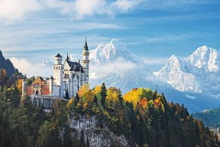 Puzzle 1500 elementów. Alpy Bawarskie