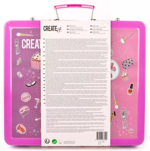 Create it! Zestaw make-up i manicure w walizce