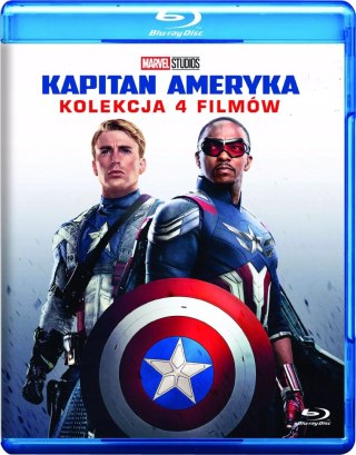 Kapitan Ameryka 1-4, płyta Blu-ray