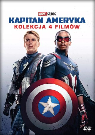 Kapitan Ameryka 1-4, płyta DVD