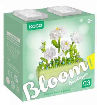 Klocki kwiaty jaśminu 285 elementów