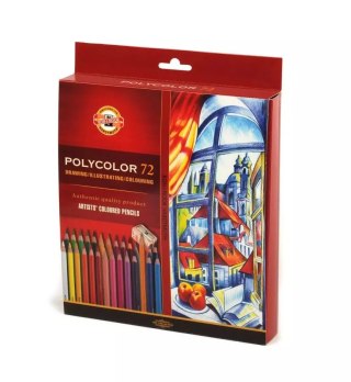 Kredki Polycolor. 72 kolory