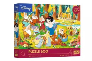 PUZZLE 600 40lecie Trefl-Królewna Śnieżka 37603