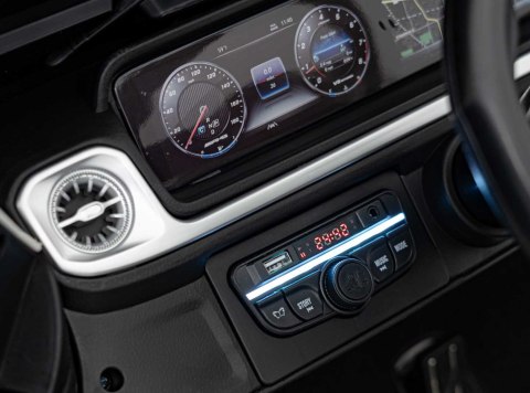 Pojazd Mercedes Benz G63 AMG XXL Biały Pojazd Mercedes Benz G63 AMG XXL Biały