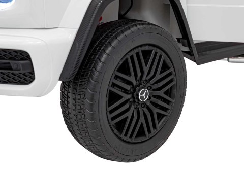 Pojazd Mercedes Benz G63 AMG XXL Biały Pojazd Mercedes Benz G63 AMG XXL Biały