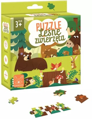 Puzzle Leśne zwierzęta