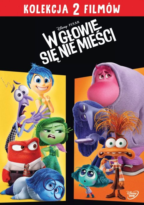 W głowie się nie mieści 1-2. Pakiet DVD W głowie się nie mieści 1-2. Pakiet DVD