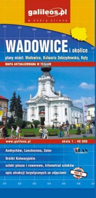 Wadowice i okolice 1:40 000