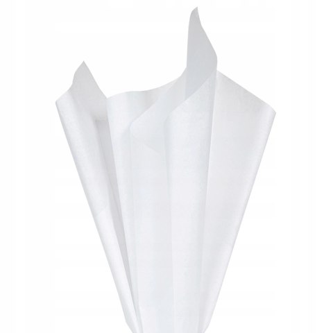 BIAŁA BIBUŁA GŁADKA DO PAKOWANIA 50x70cm 30SZT BIAŁA BIBUŁA GŁADKA DO PAKOWANIA 50x70cm 30SZT