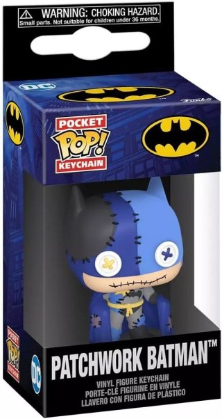 Brelok Pocket Patchwork Batman Funko Pop