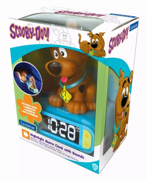 Budzik cyfrowy z lampką nocną Scooby Doo i efektami dźwiękowymi RL800SD Budzik cyfrowy z lampką nocną Scooby Doo i efektami dźwiękowymi RL800SD