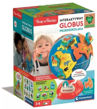 Interaktywny globus przedszkolaka