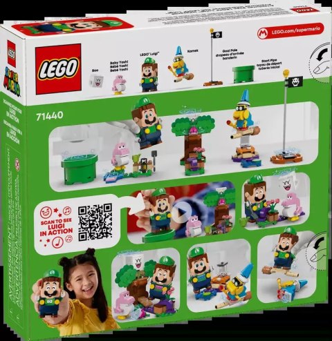 LEGO Super Mario™ Przygody z interaktywną figurką LEGO® Luigi™ 71440