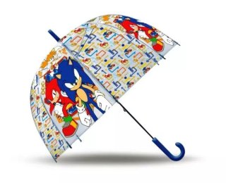 Parasolka przezroczysta automatyczna 48cm poliester Sonic The Hedgehog SN7152MC Kids Euroswan