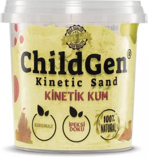 Piasek kinetyczny naturalny żółty 500g Piasek kinetyczny naturalny żółty 500g