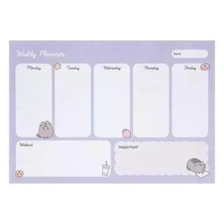 Planner tygodniowy A4 Pusheen BPSA40092