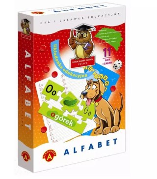 Alfabet. Układanka edukacyjna