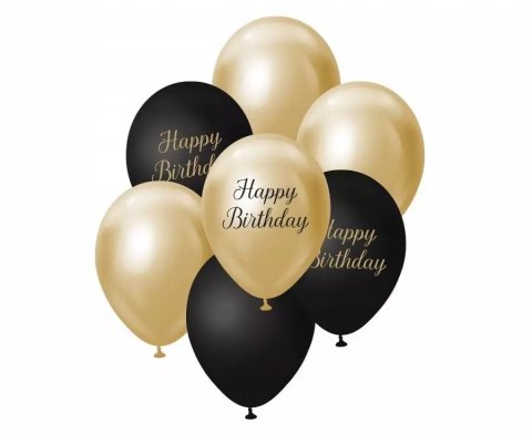 Balon Dekor 12 Bukiet Zlo/czar 7szt Go pudełko Balon Dekor 12 Bukiet Zlo/czar 7szt Go pudełko