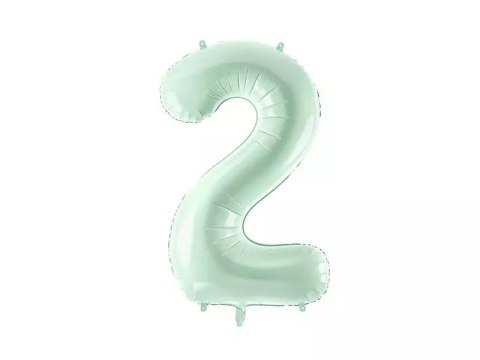 Balon foliowy 2 zielony 72cm Balon foliowy 2 zielony 72cm