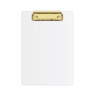 Clipboard A5 Deska PCV biały B-fol