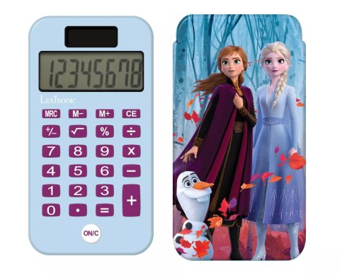 Kalkulator kieszonkowy Disney Frozen z osłoną ochronną C45FZ Kalkulator kieszonkowy Disney Frozen z osłoną ochronną C45FZ