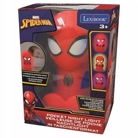 Lampka nocna 3D Spider Man Lexibook NLJ01SP Lampka nocna 3D Spider Man Lexibook NLJ01SP