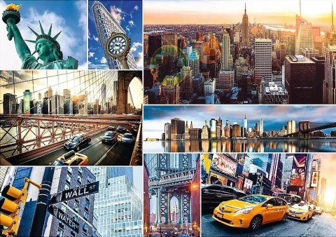 Puzzle 4000 elementów. Nowy Jork, kolaż Puzzle 4000 elementów. Nowy Jork, kolaż
