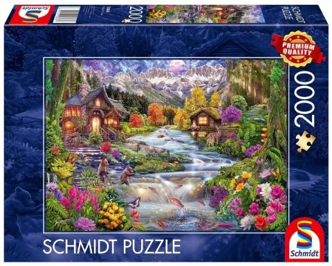 Puzzle PQ 2000 Rzeka w górach G3 Puzzle PQ 2000 Rzeka w górach G3