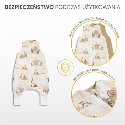 ŚPIWOREK DO SPANIA XL KRÓLICZKI BEŻOWY TOG 1.0