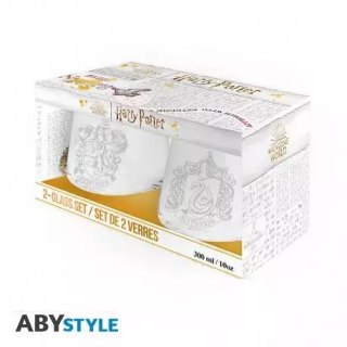 Szklanki Harry Potter Glass Set Gryffindor i Slytherin 2 szt.