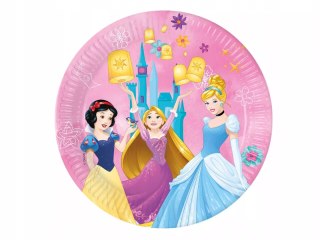 Talerz papierowy 230 Princess Go Op8szt Fol