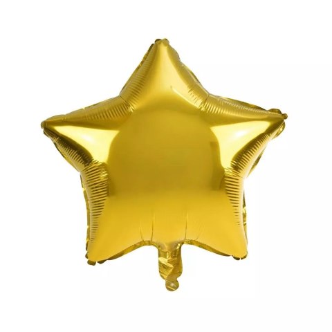 Balon foliowy gwiazda złoty Balon foliowy gwiazda złoty