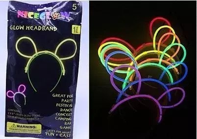 Bransoletka fluo 4szt Bransoletka fluo 4szt