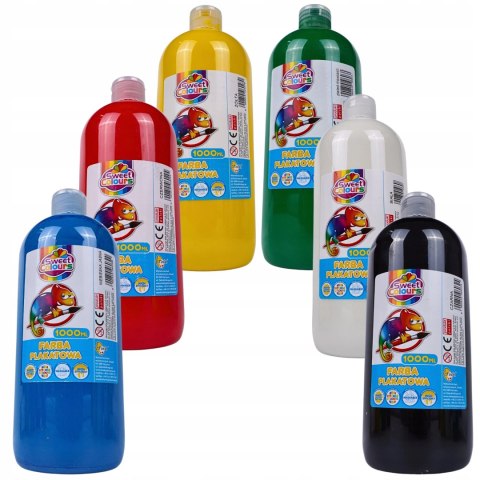 Farby plakatowe Otocki 6 szt. x 1000 ml