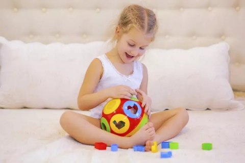 Kostka edukacyjna-sorter kula Kostka edukacyjna-sorter kula