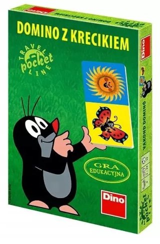 Krecik i przyjaciele gra dla dzieci DOMINO 28 el.