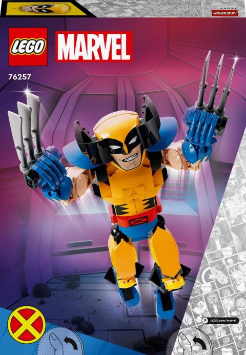 LEGO Marvel Figurka Wolverine'a do zbudowania 76257