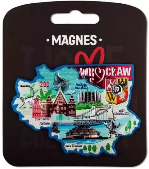 Magnes I love Poland Wrocław ILP-MAG-A-WR-27 Magnes I love Poland Wrocław ILP-MAG-A-WR-27