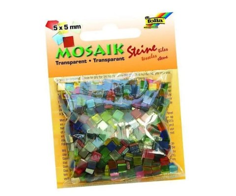 Mozaika transparentna Folia 5x5 mm 700 szt. Mozaika transparentna Folia 5x5 mm 700 szt.