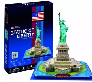 Puzzle 3D 39 elementów. Statua Wolności